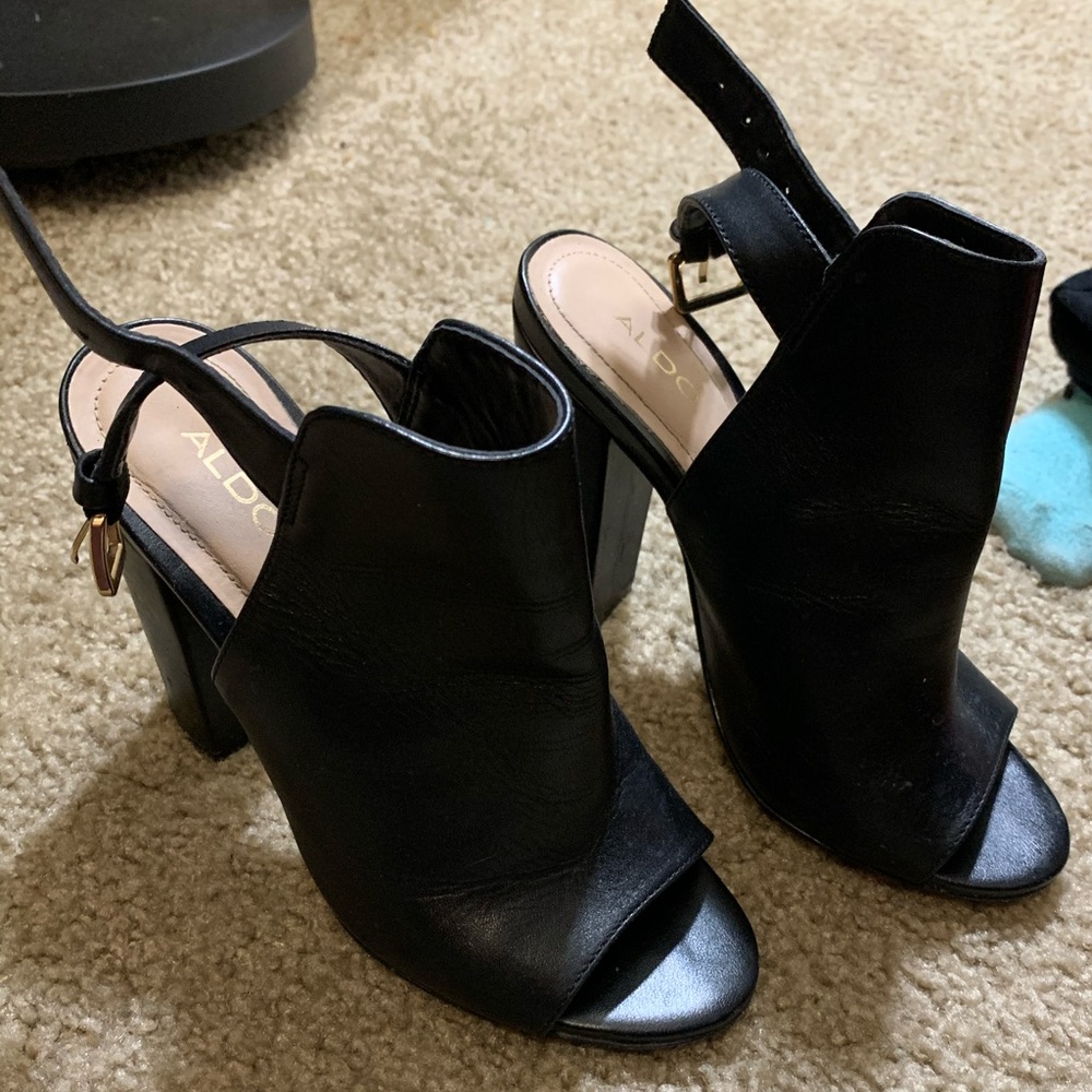 Black heels sise 5
